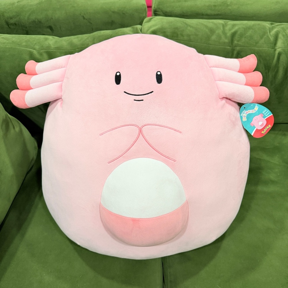 NWT Chansey Pokemon Squishmallows 20 Inch Jumbo Plush Ultrasoft Unisex Toy